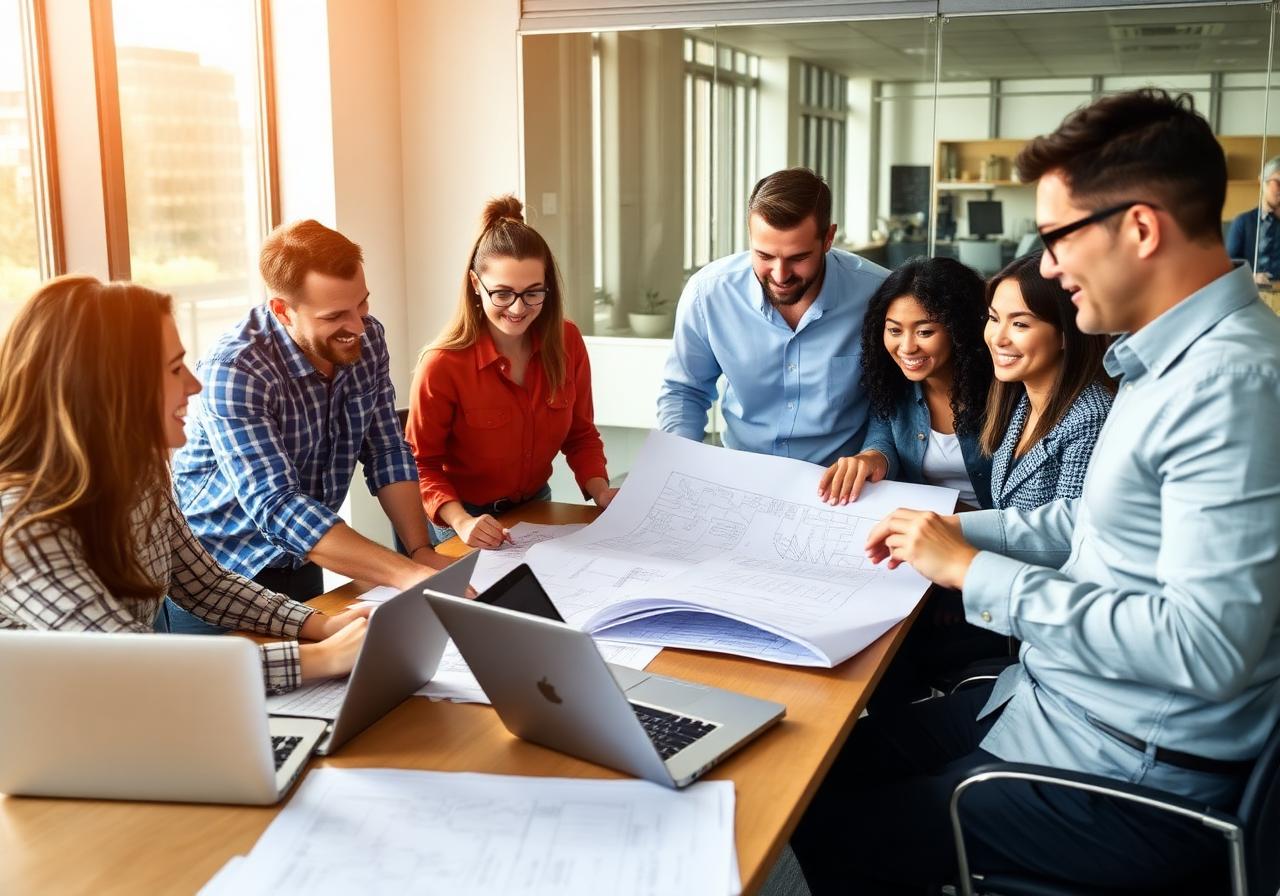 Krystel Power team meeting